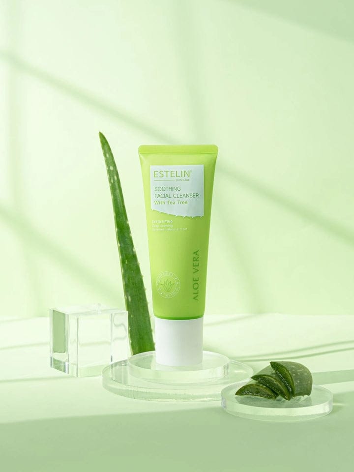 ESTELIN SOOTHING FACIAL CLEANSER WITH TEA TREE 120g